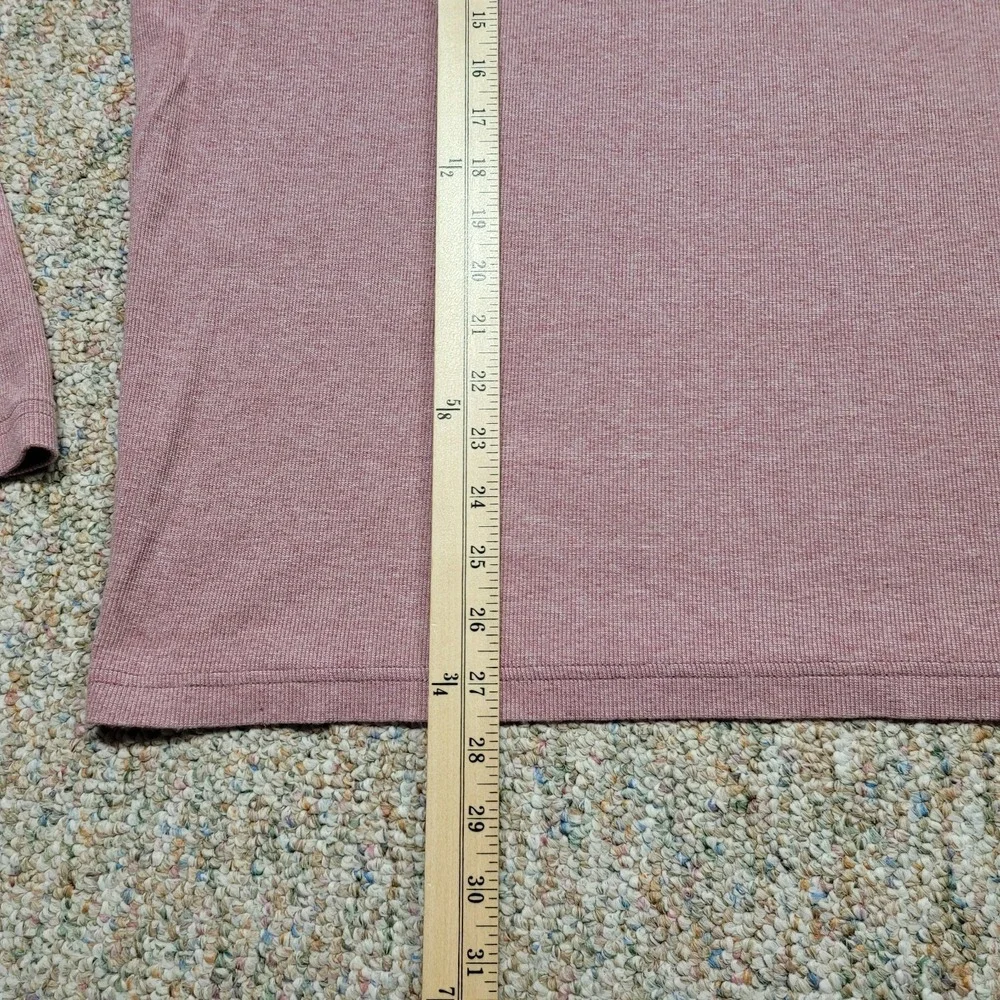 johnnie-O Henley Pullover Mens Large Malibu Red Long Sleeve Mock Neck JMKO2390